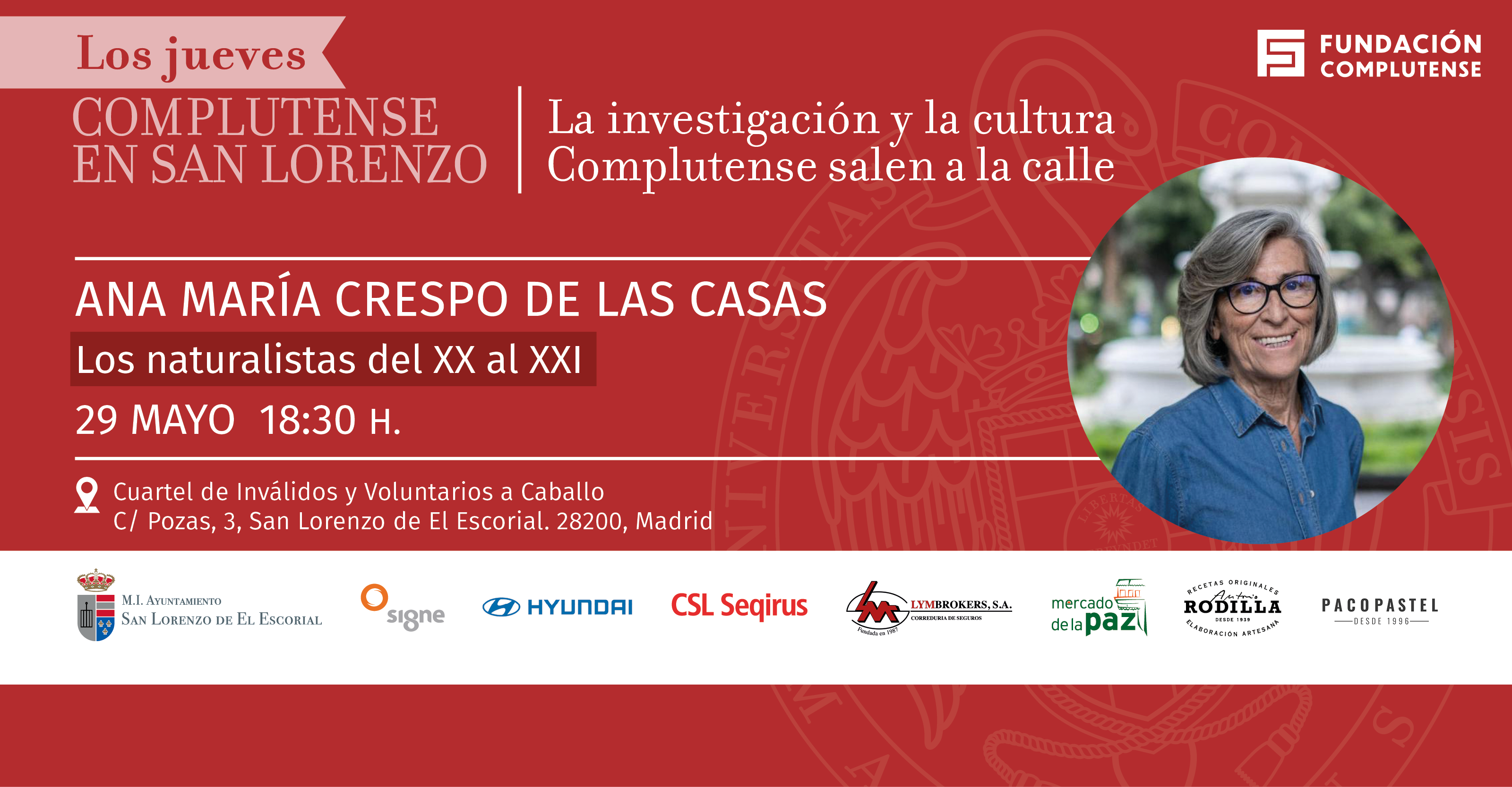 Incríbete en el próximo Jueves Complutense en San Lorenzo